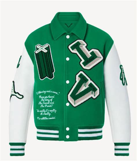 louis vuitton green jacket